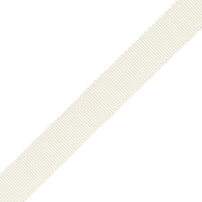 5/8" French Grosgrain Ribbon Trim by Samuel & Sons in Pearl