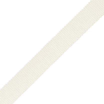 5/8" French Grosgrain Ribbon Trim by Samuel & Sons in Pearl