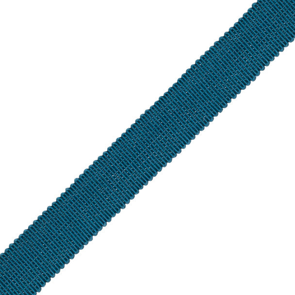 5/8" French Grosgrain Ribbon Trim by Samuel & Sons in Peacock