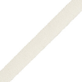5/8" French Grosgrain Ribbon Trim by Samuel & Sons in Buttermilk