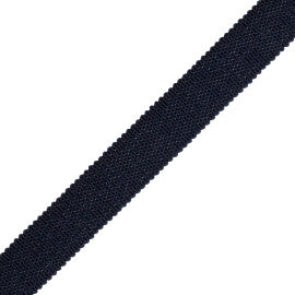 5/8" French Grosgrain Ribbon Trim by Samuel & Sons in Midnight