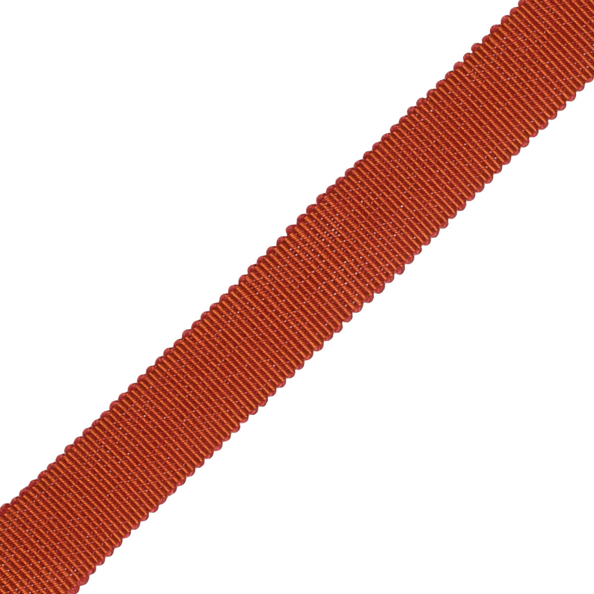 5/8" French Grosgrain Ribbon Trim by Samuel & Sons in Paprika