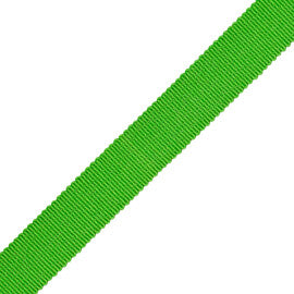 5/8" French Grosgrain Ribbon Trim by Samuel & Sons in Lime