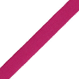 5/8" French Grosgrain Ribbon Trim by Samuel & Sons in Fuchsia