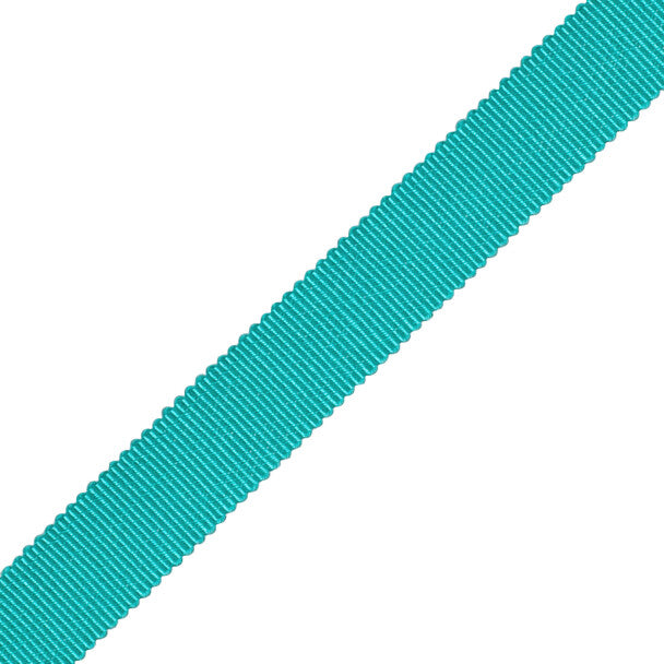 5/8" French Grosgrain Ribbon Trim by Samuel & Sons in Carib