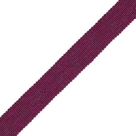 5/8" French Grosgrain Ribbon Trim by Samuel & Sons in Plum