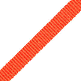 5/8" French Grosgrain Ribbon Trim by Samuel & Sons in Coral