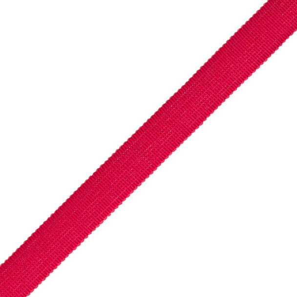 5/8" French Grosgrain Ribbon Trim by Samuel & Sons in Mangenta