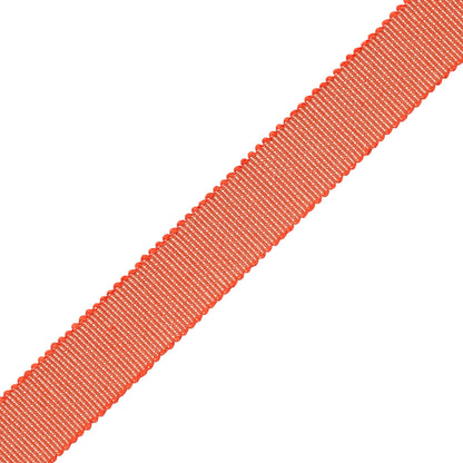 5/8" French Grosgrain Ribbon Trim by Samuel & Sons in Poppy