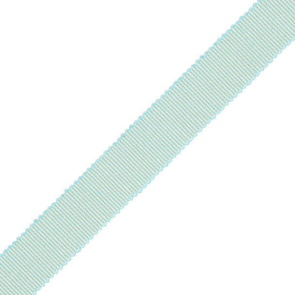 5/8" French Grosgrain Ribbon Trim by Samuel & Sons in Lagoon