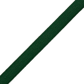 5/8" French Grosgrain Ribbon Trim by Samuel & Sons in Forest Green