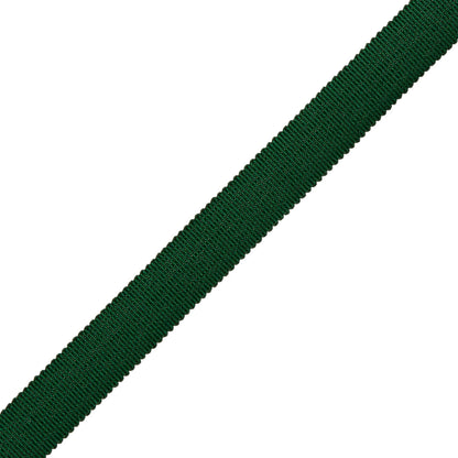 5/8" French Grosgrain Ribbon Trim by Samuel & Sons in Forest Green