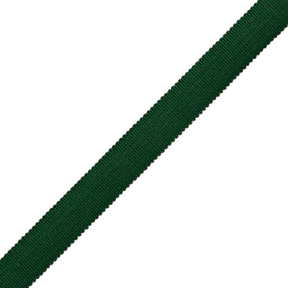 5/8" French Grosgrain Ribbon Trim by Samuel & Sons in Forest Green