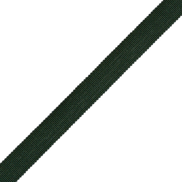 5/8" French Grosgrain Ribbon Trim by Samuel & Sons in Juniper