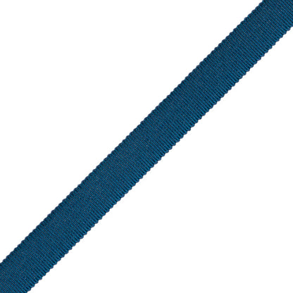 5/8" French Grosgrain Ribbon Trim by Samuel & Sons in Cerulean