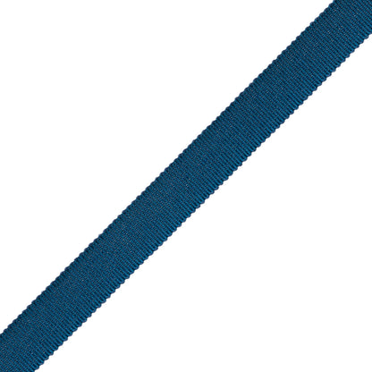 5/8" French Grosgrain Ribbon Trim by Samuel & Sons in Cerulean