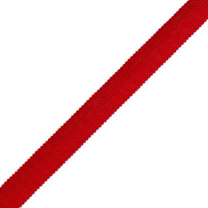 5/8" French Grosgrain Ribbon Trim by Samuel & Sons in Crimson