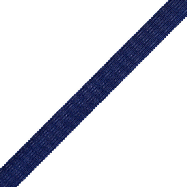 5/8" French Grosgrain Ribbon Trim by Samuel & Sons in Royal Blue