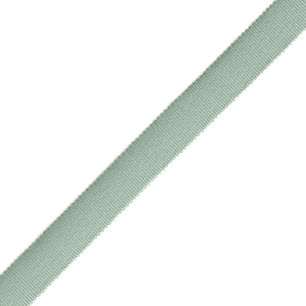 5/8" French Grosgrain Ribbon Trim by Samuel & Sons in Seafoam