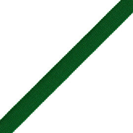 5/8" French Grosgrain Ribbon Trim by Samuel & Sons in Emerald