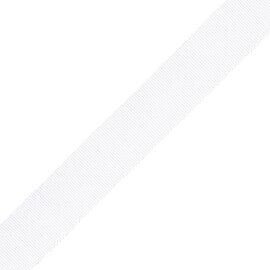 1" French Grosgrain Ribbon Trim by Samuel & Sons in White