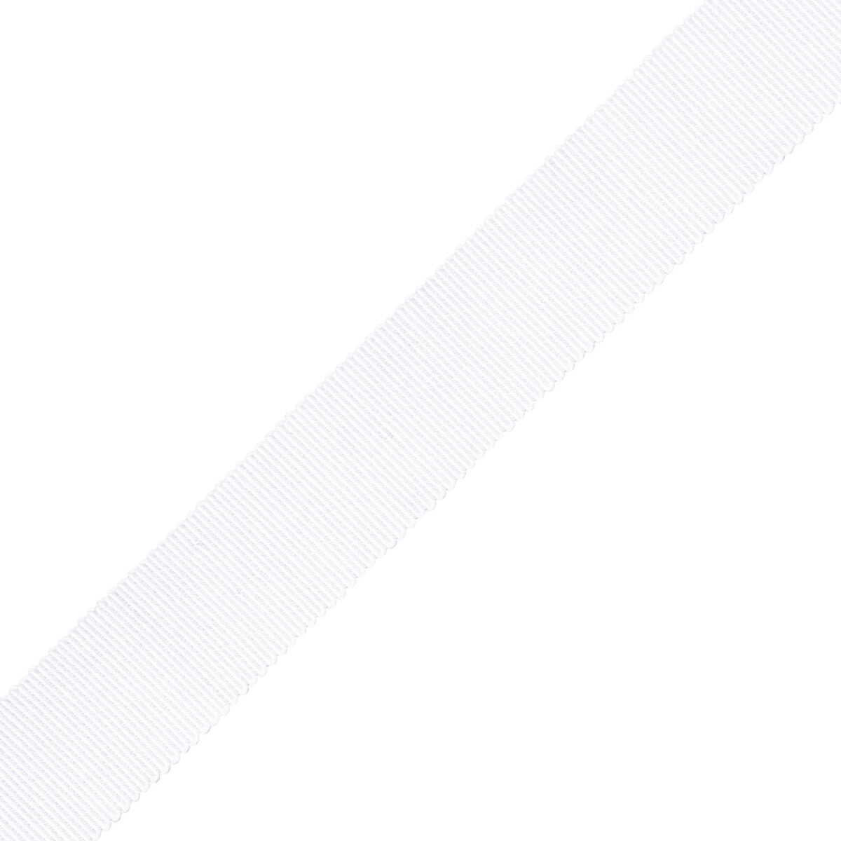 1" French Grosgrain Ribbon Trim by Samuel & Sons in White