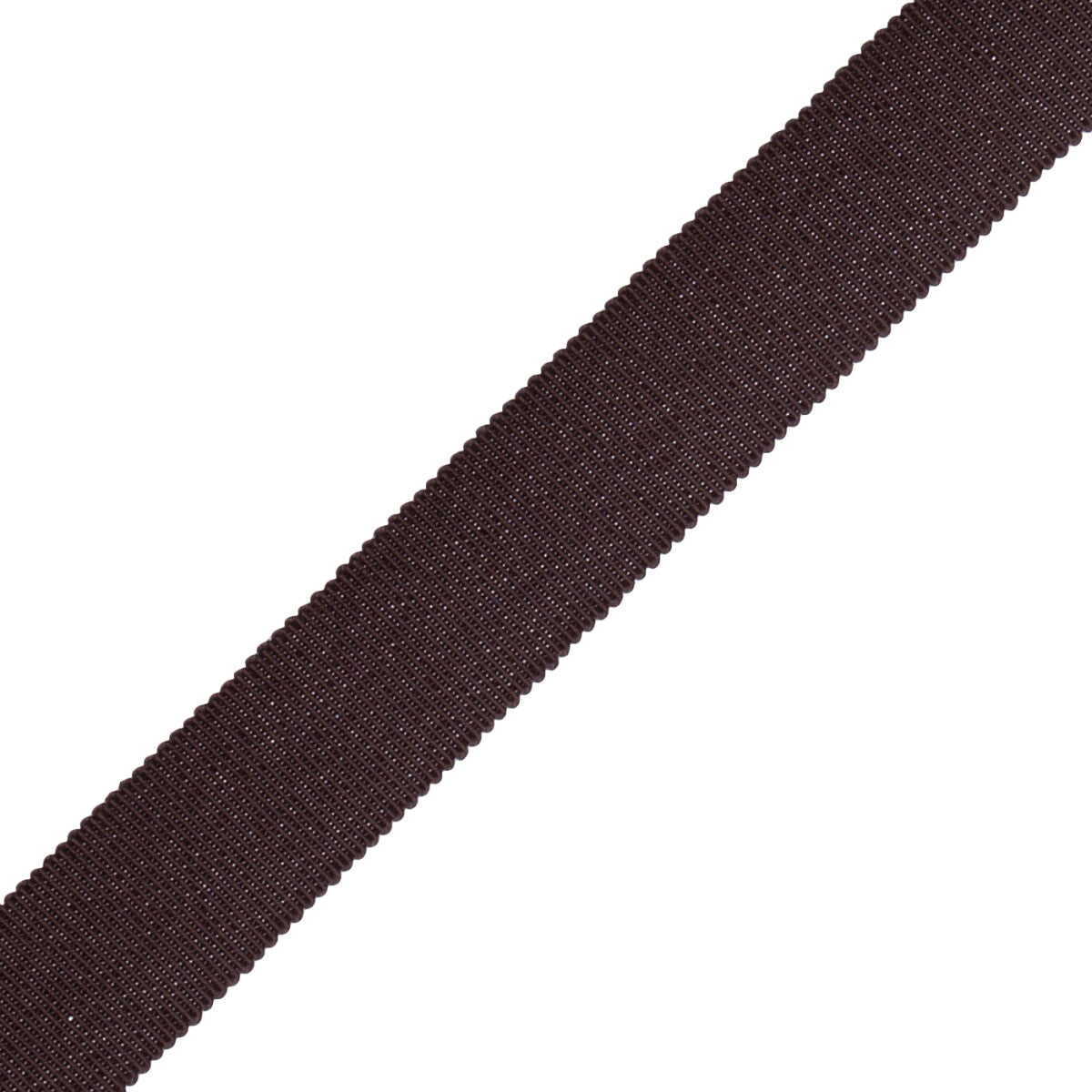 1" French Grosgrain Ribbon Trim by Samuel & Sons in Ash