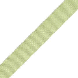 1" French Grosgrain Ribbon Trim by Samuel & Sons in Fern