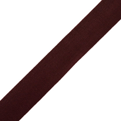 1" French Grosgrain Ribbon Trim by Samuel & Sons in Eggplant