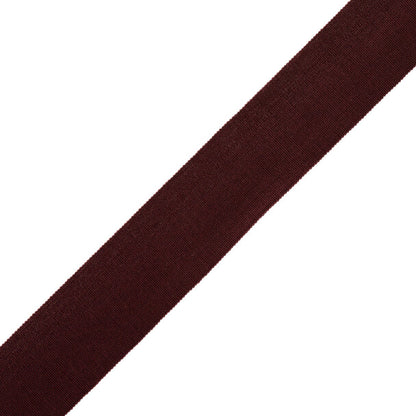 1" French Grosgrain Ribbon Trim by Samuel & Sons in Eggplant