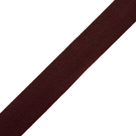 1" French Grosgrain Ribbon Trim by Samuel & Sons in Eggplant
