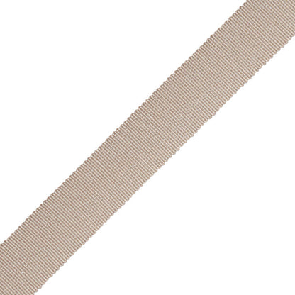 1" French Grosgrain Ribbon Trim by Samuel & Sons in Nude