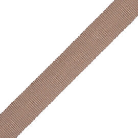 1" French Grosgrain Ribbon Trim by Samuel & Sons in Sable