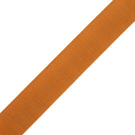 1" French Grosgrain Ribbon Trim by Samuel & Sons in Ginger