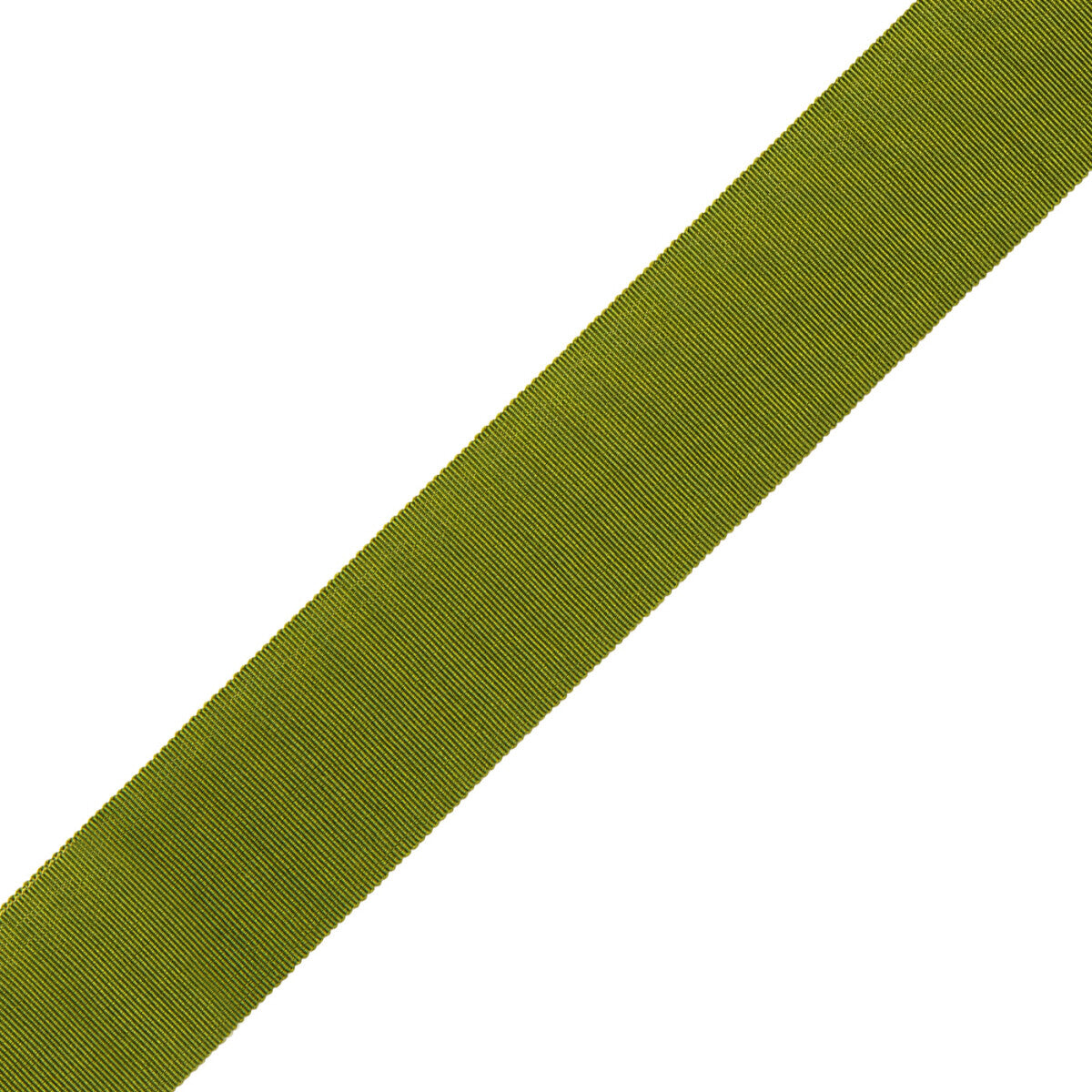 1" French Grosgrain Ribbon Trim by Samuel & Sons in Olive