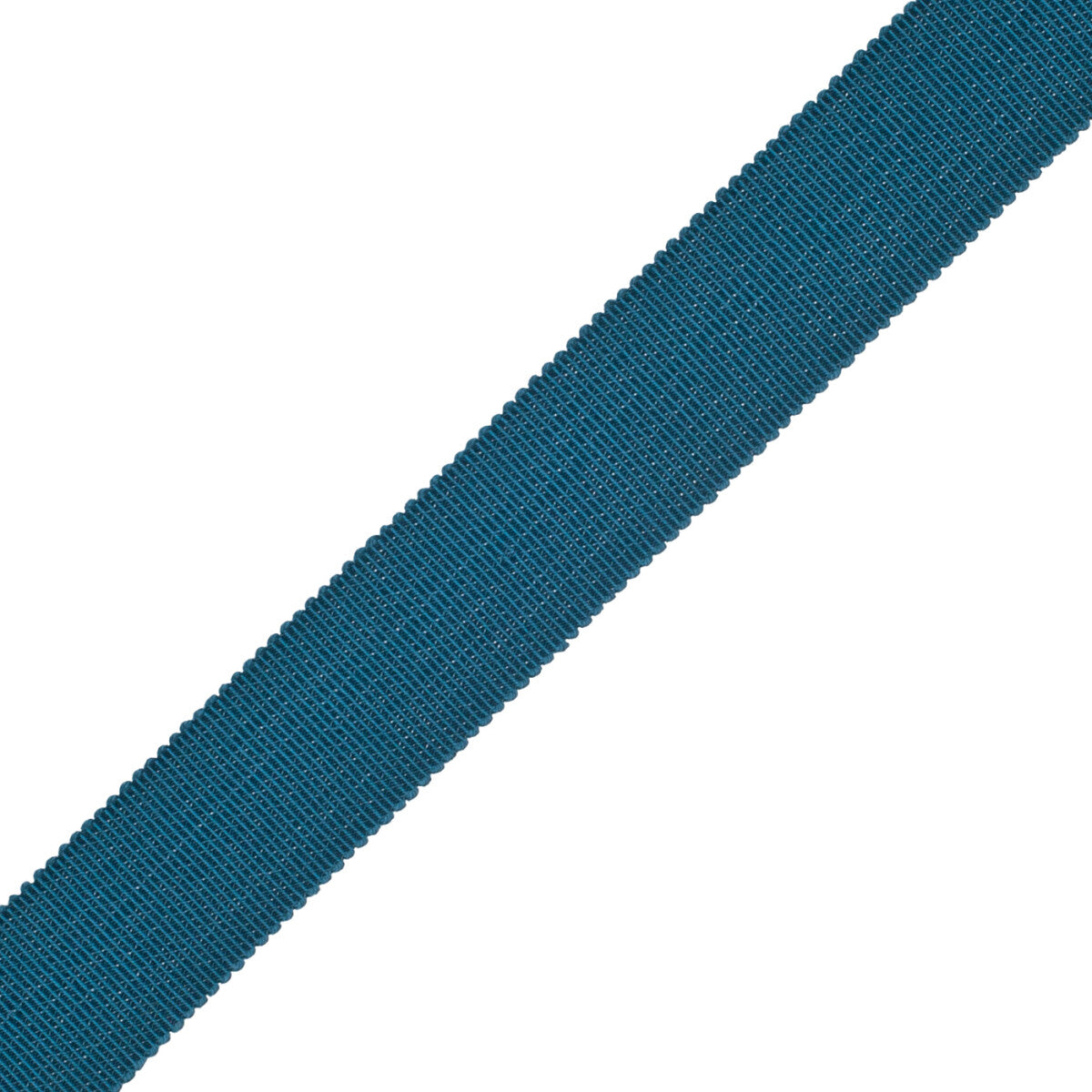 1" French Grosgrain Ribbon Trim by Samuel & Sons in Peacock