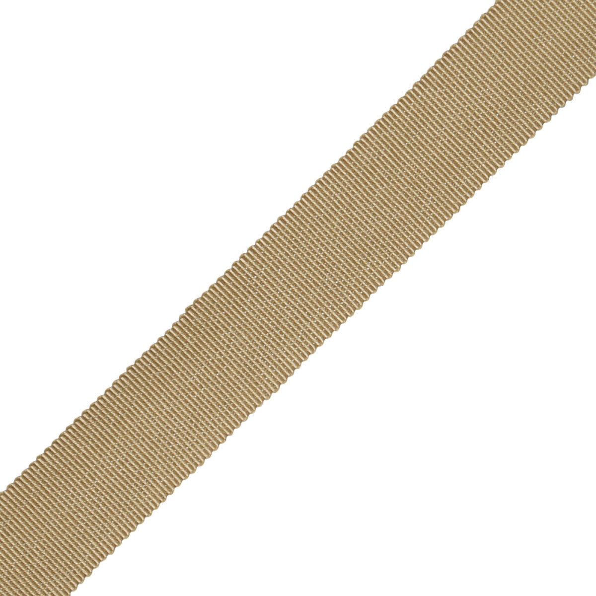1" French Grosgrain Ribbon Trim by Samuel & Sons in Khaki