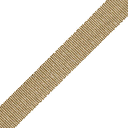 1" French Grosgrain Ribbon Trim by Samuel & Sons in Khaki
