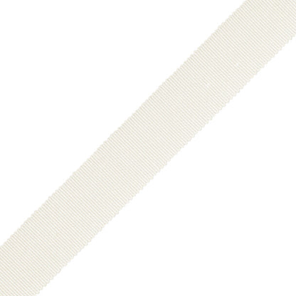 1" French Grosgrain Ribbon Trim by Samuel & Sons in Buttermilk