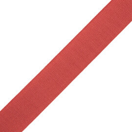 1" French Grosgrain Ribbon Trim by Samuel & Sons in Rose