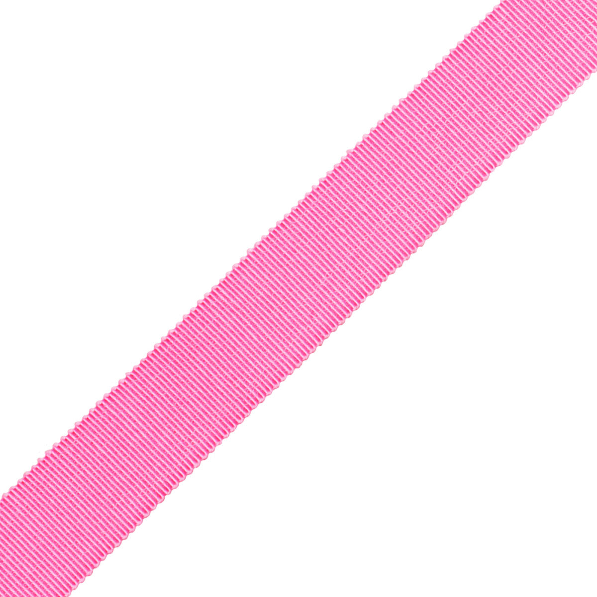 1" French Grosgrain Ribbon Trim by Samuel & Sons in Bubble Gum