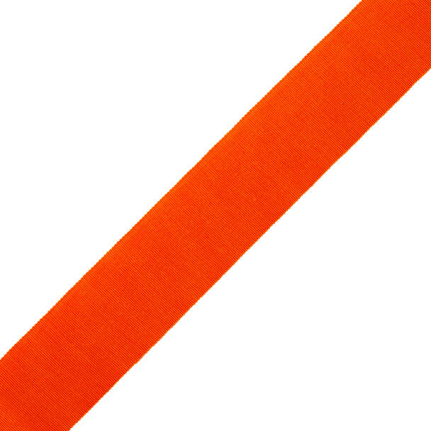 1" French Grosgrain Ribbon Trim by Samuel & Sons in Tangelo