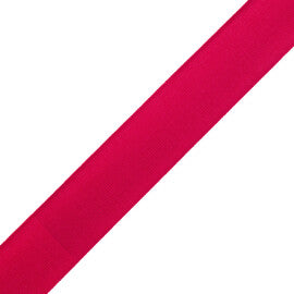 1" French Grosgrain Ribbon Trim by Samuel & Sons in Magenta