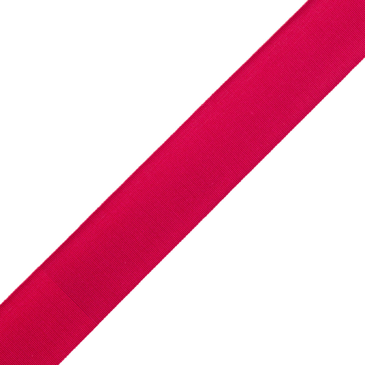 1" French Grosgrain Ribbon Trim by Samuel & Sons in Magenta