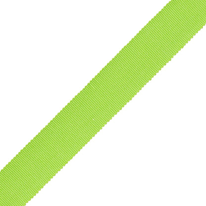 1" French Grosgrain Ribbon Trim by Samuel & Sons in Peridot