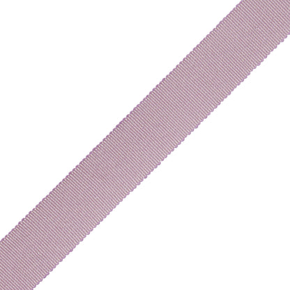 1" French Grosgrain Ribbon Trim by Samuel & Sons in Heather