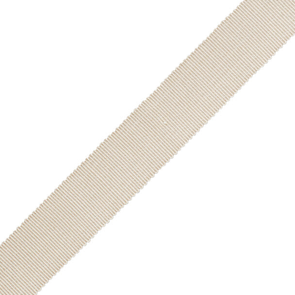 1" French Grosgrain Ribbon Trim by Samuel & Sons in Cafe Au Lait