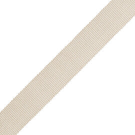 1" French Grosgrain Ribbon Trim by Samuel & Sons in Cafe Au Lait