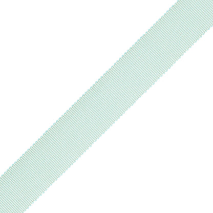 1" French Grosgrain Ribbon Trim by Samuel & Sons in Lagoon
