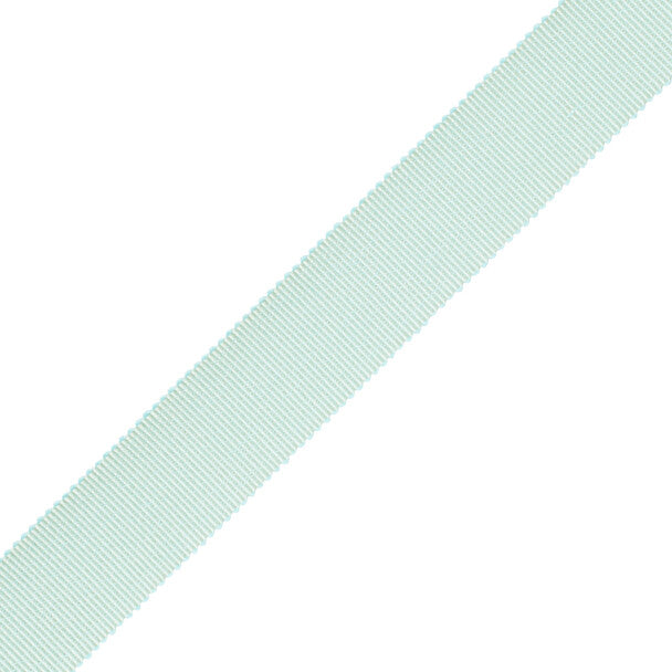 1" French Grosgrain Ribbon Trim by Samuel & Sons in Lagoon